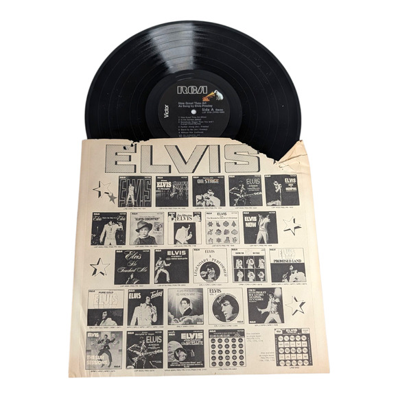 Elvis Presley How Great Thou Art 1967 1st Press Vinyl Record Vintage LP Music - Picture 2 of 6